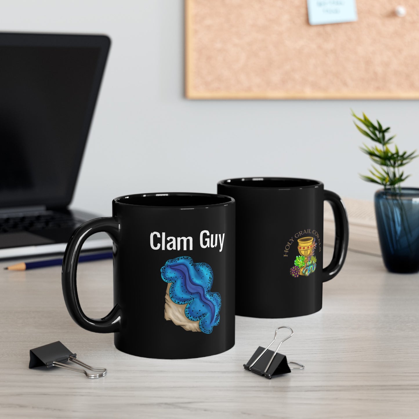 "Clam Guy" Maxima Clam Mug (11oz, 15oz)