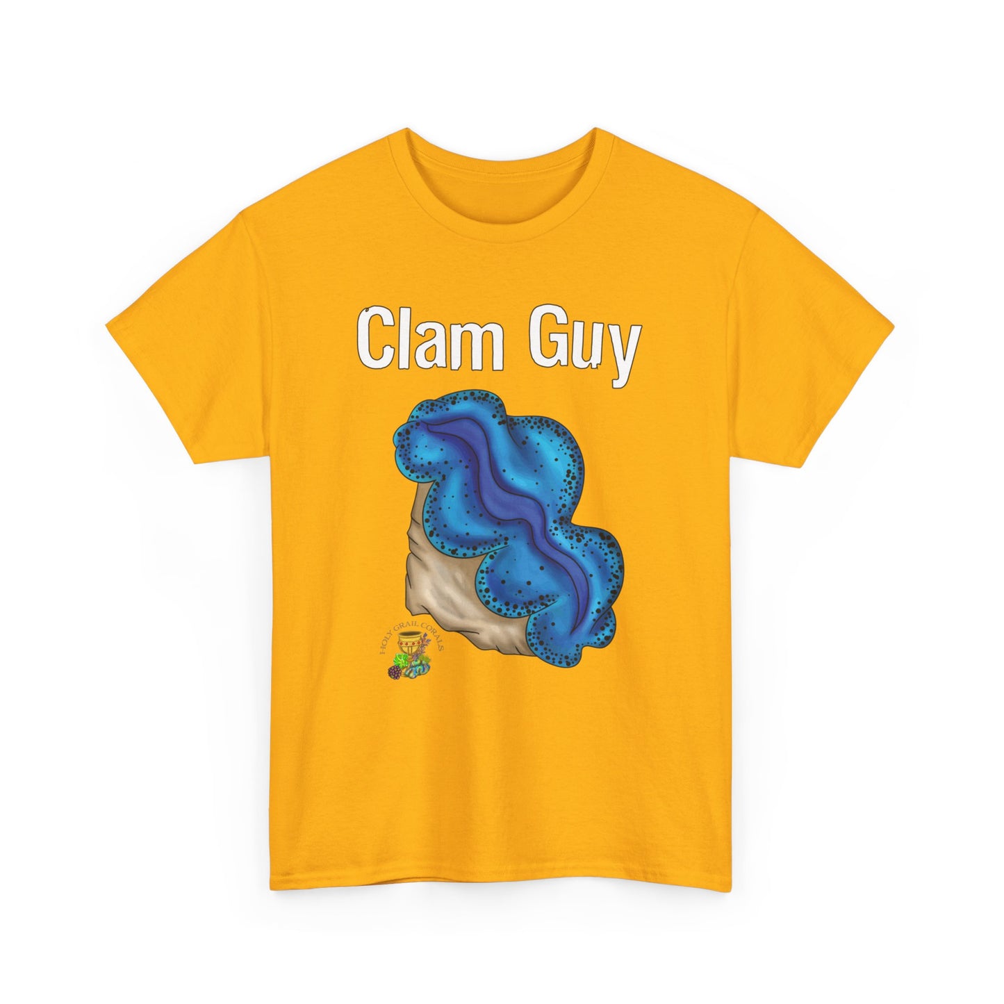 "Clam Guy" Maxima Clam Unisex Heavy Cotton Tee