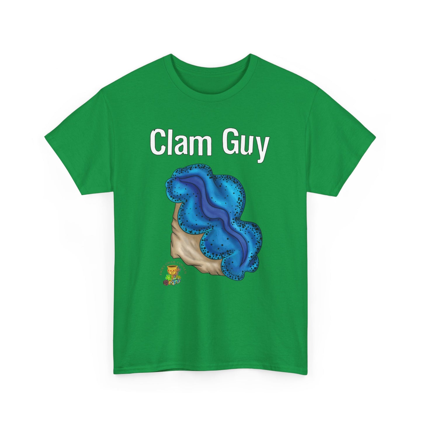 "Clam Guy" Maxima Clam Unisex Heavy Cotton Tee