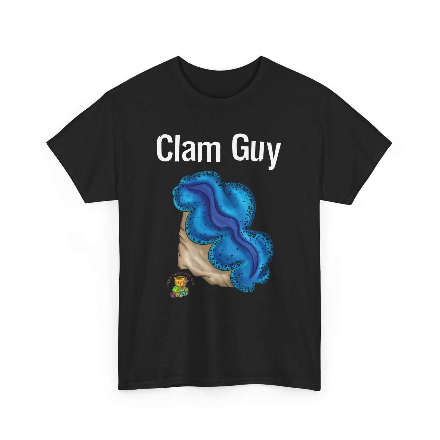 "Clam Guy" Maxima Clam Unisex Heavy Cotton Tee