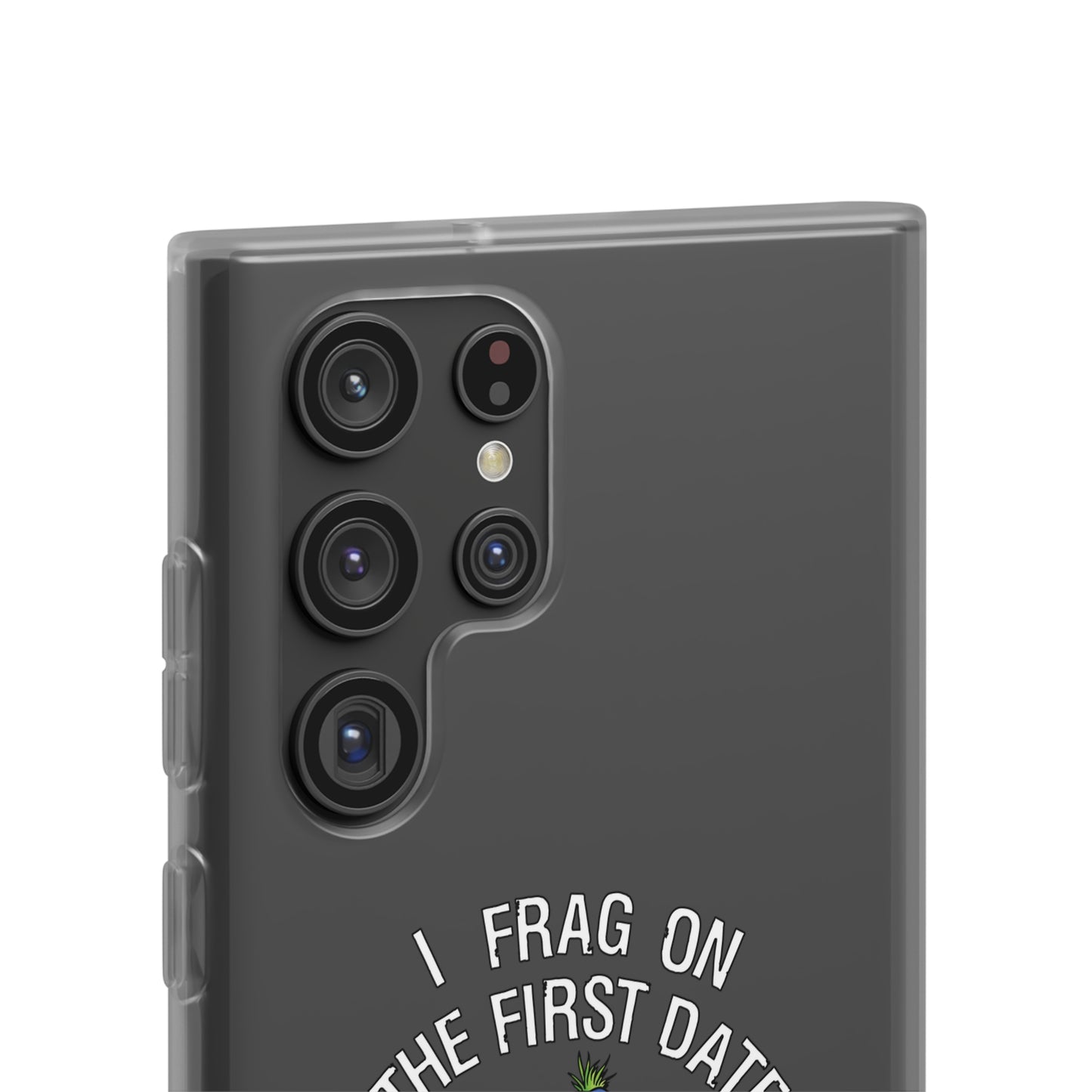 "I Frag On The First Date" Acropora Frag Cell Phone Flexi Case