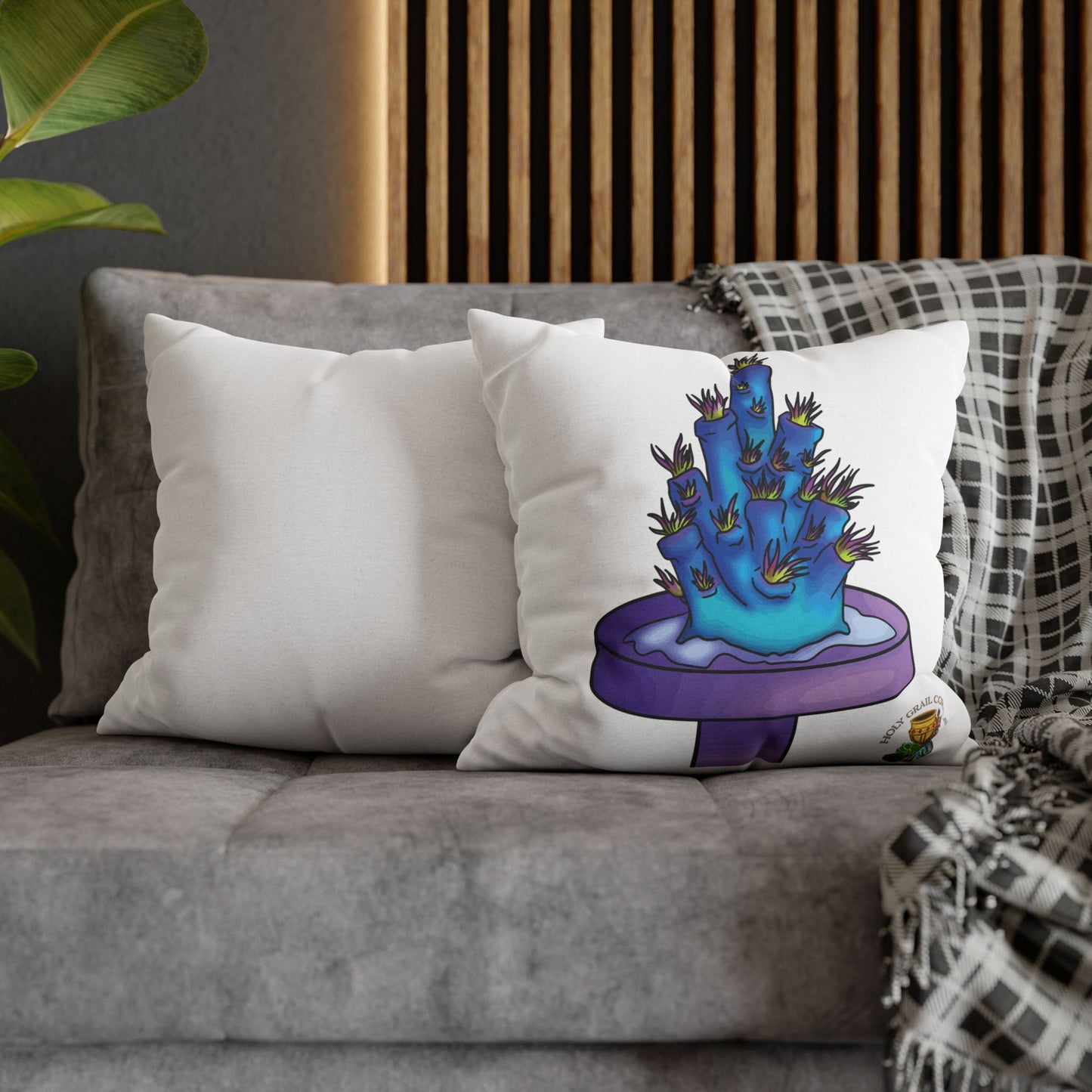 HGC Acropora Frag Square Pillow Cover 2