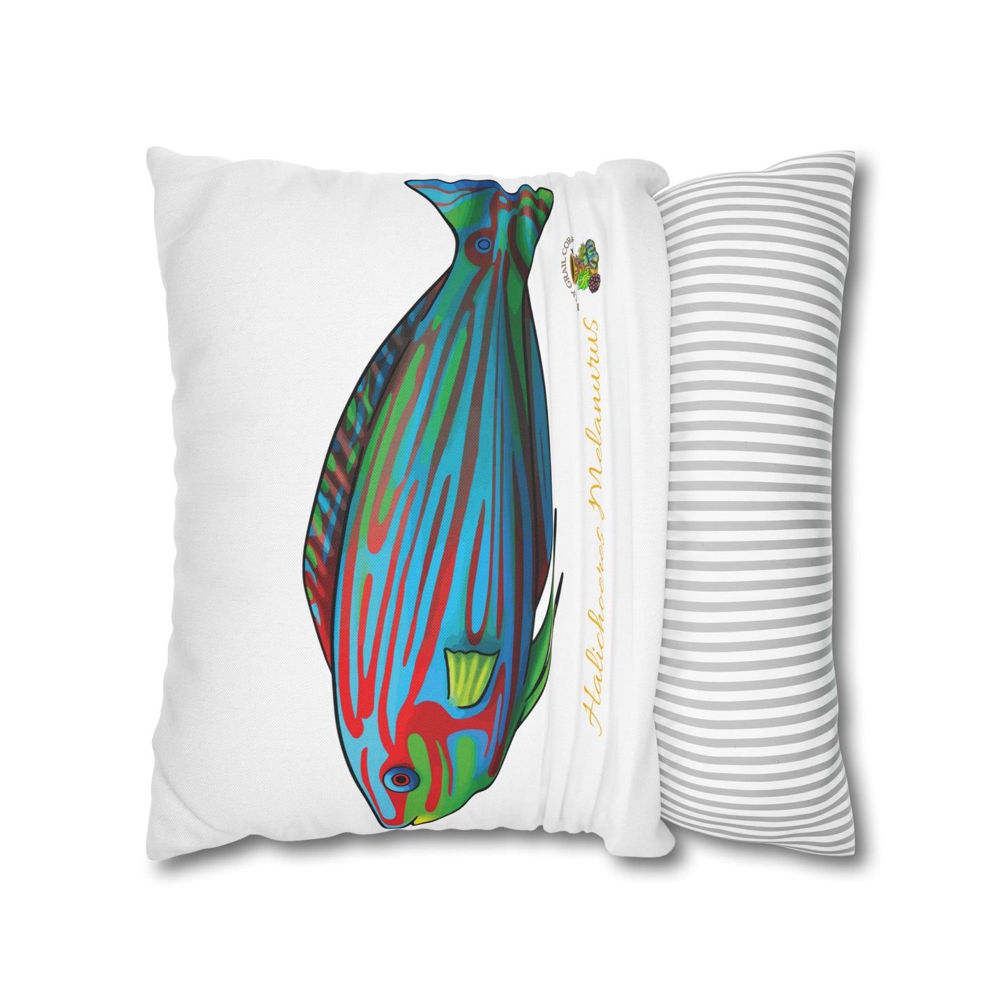 HGC Melanurus Wrasse Square Pillow Cover