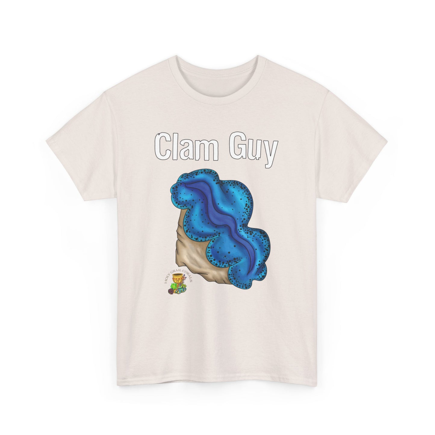 "Clam Guy" Maxima Clam Unisex Heavy Cotton Tee