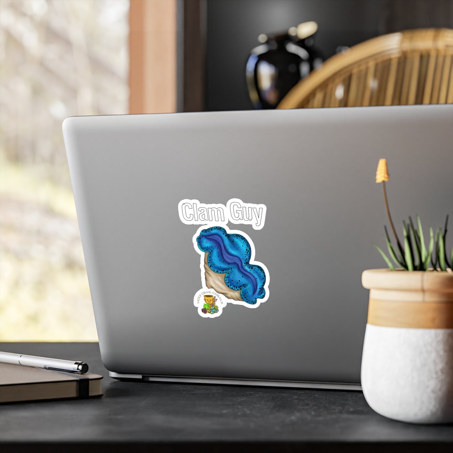 "Clam Guy" Maxima Clam Vinyl Decals