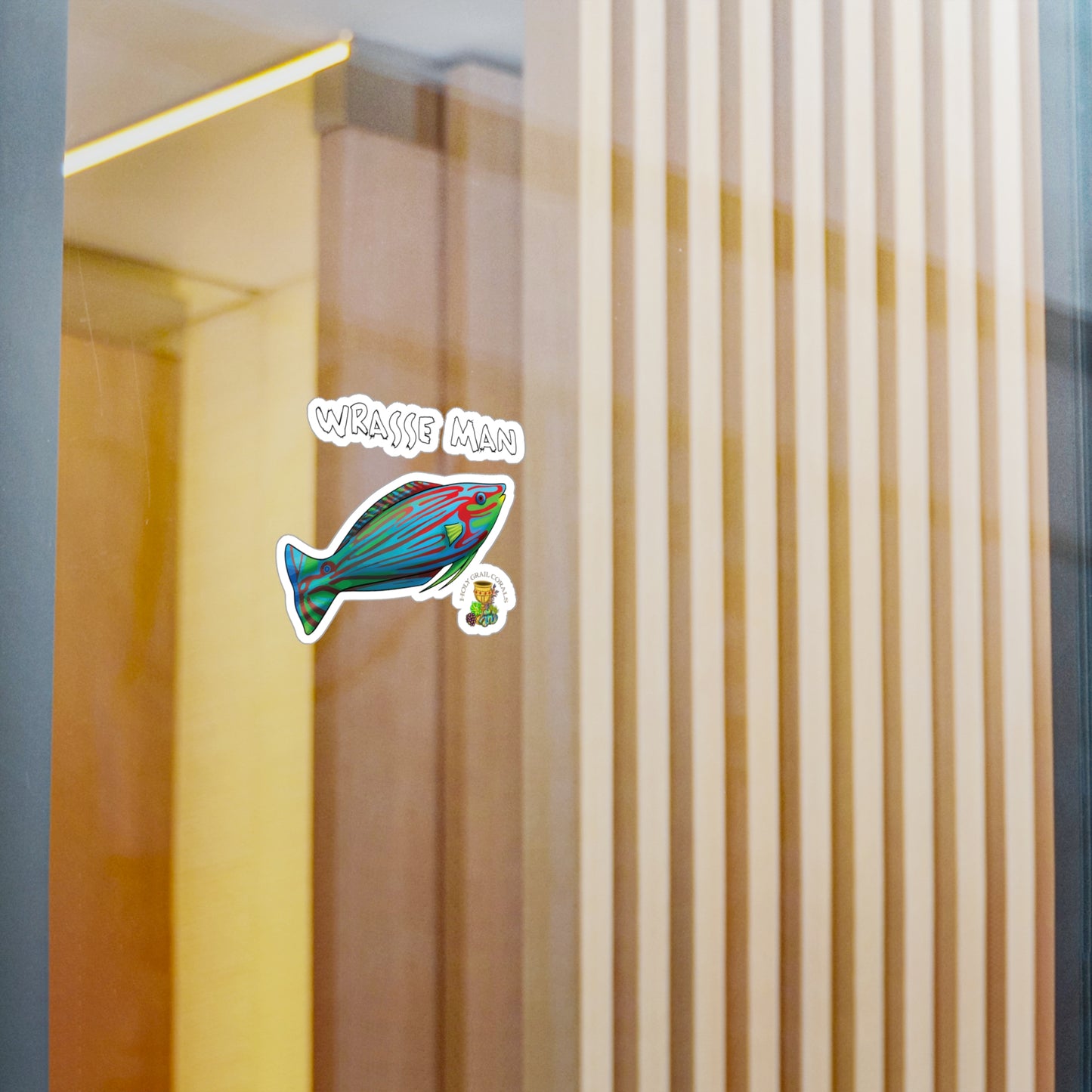 HGC "Wrasse Man" Melanurus Wrasse Vinyl Decals