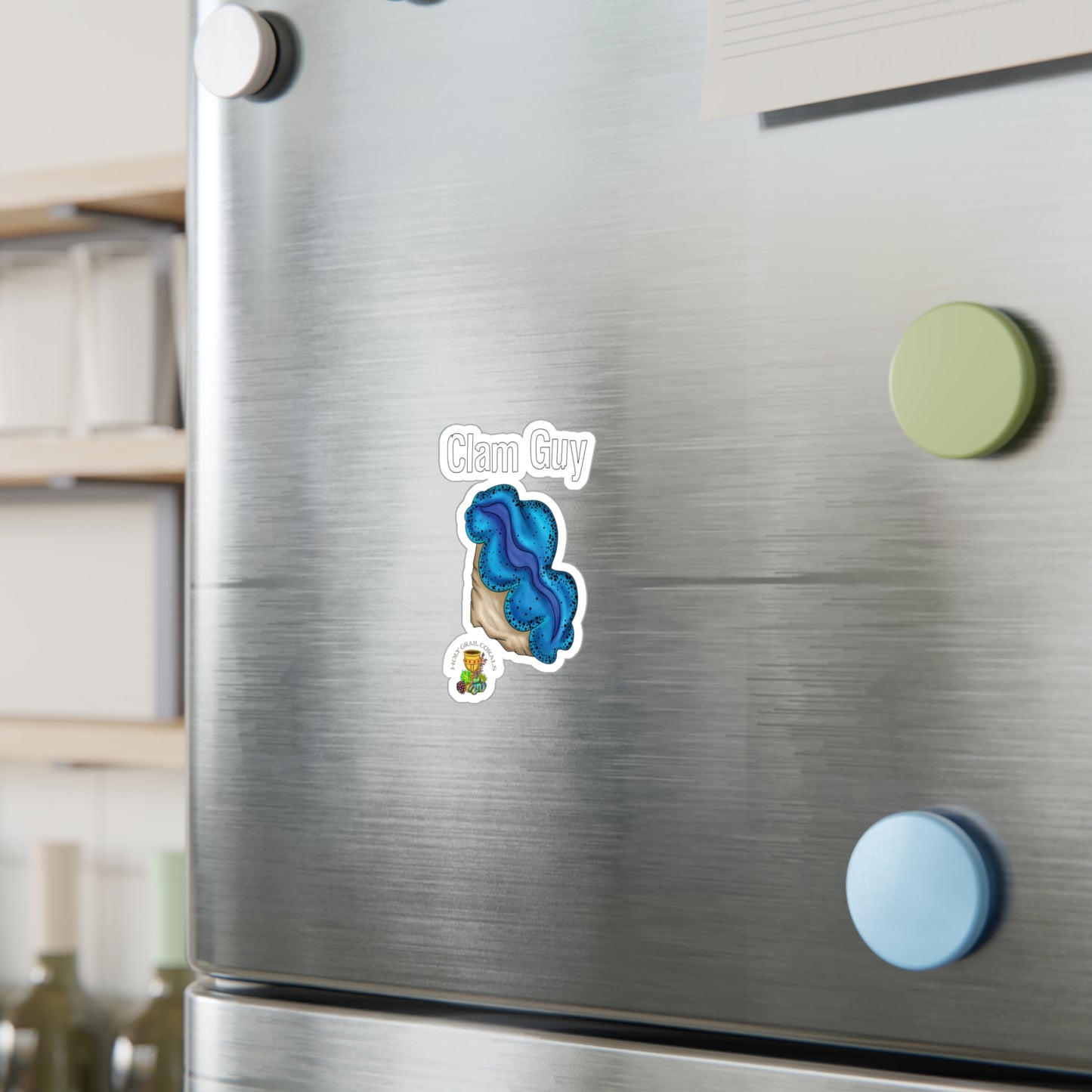 "Clam Guy" Maxima Clam Vinyl Decals