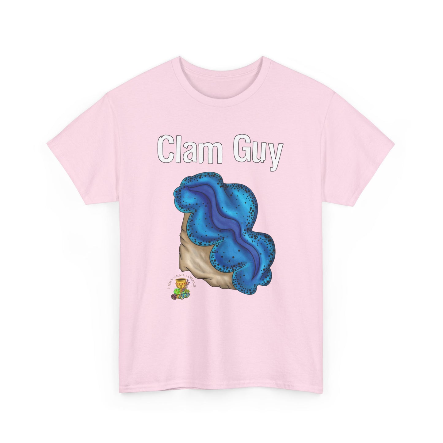 "Clam Guy" Maxima Clam Unisex Heavy Cotton Tee