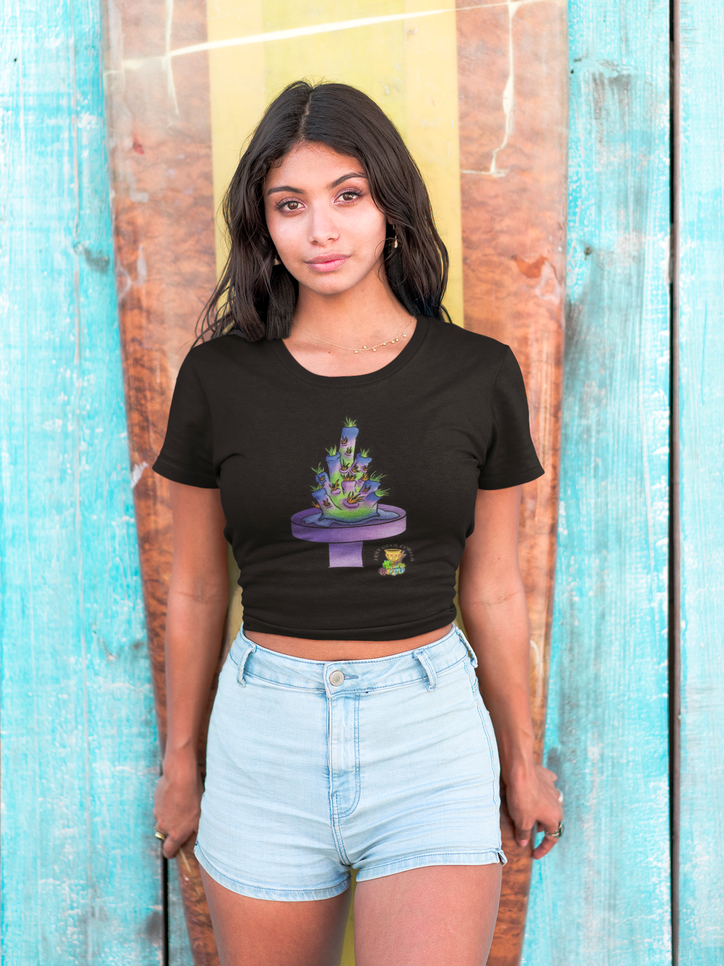 Acropora Frag Women's Cotton Tee 2