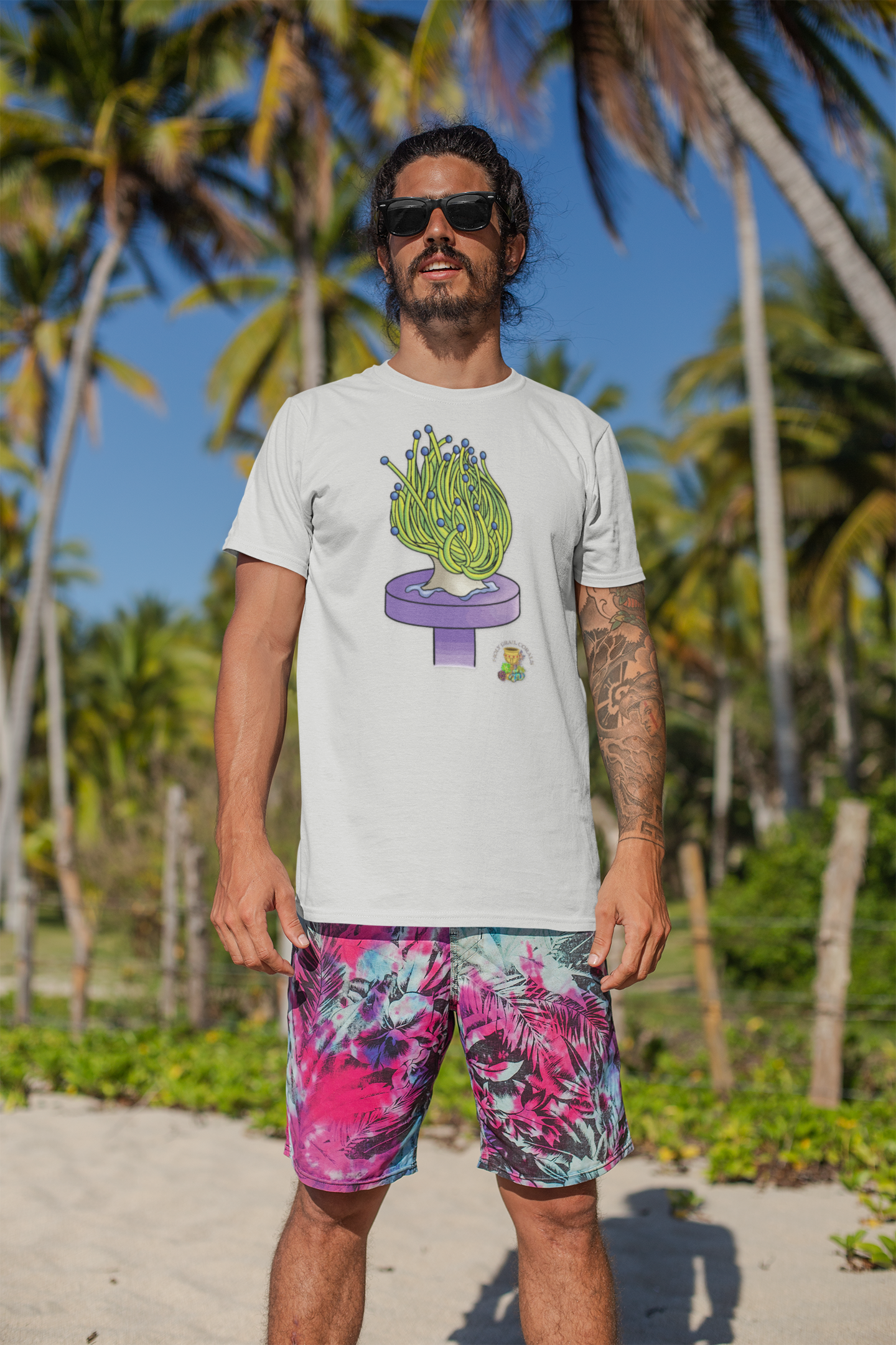 HGC Torch Coral Unisex Heavy Cotton Tee