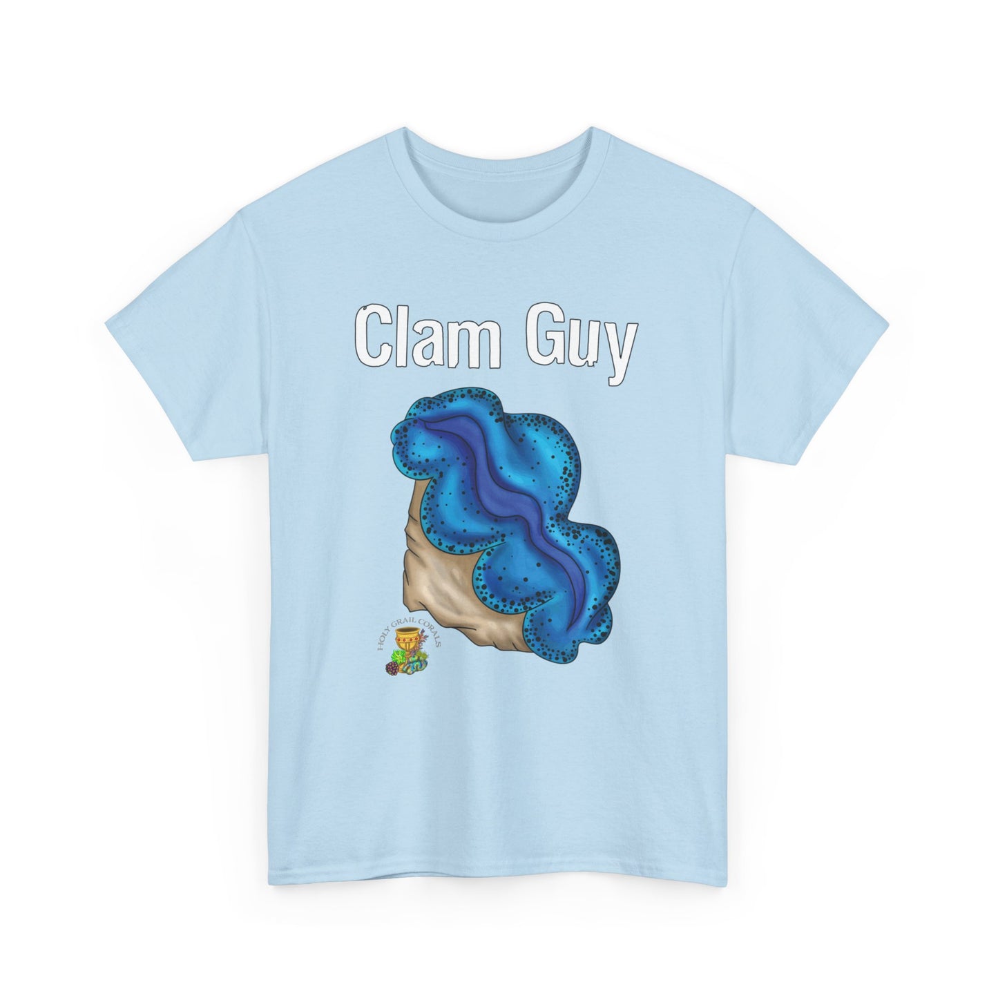 "Clam Guy" Maxima Clam Unisex Heavy Cotton Tee