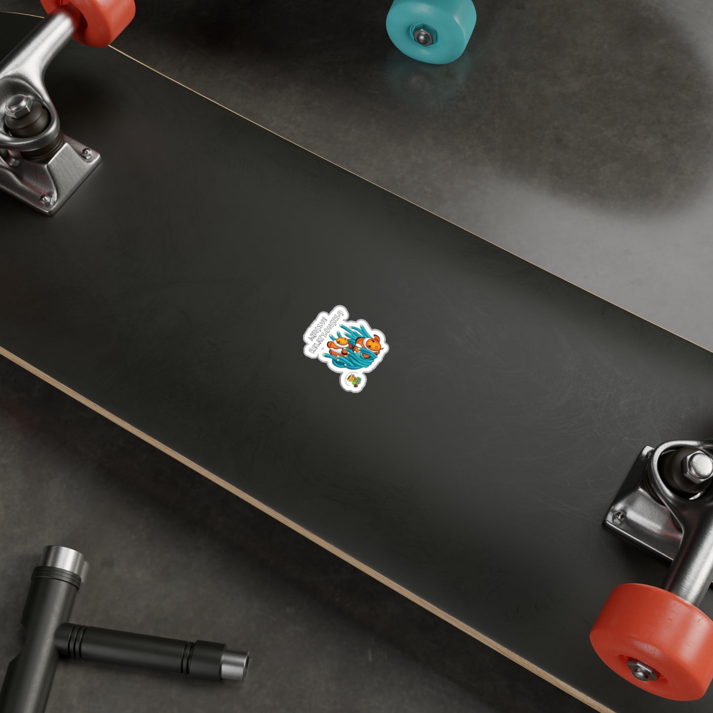 HGC "Abusive Relationship" Clown Fish Pair Vinyl Decals