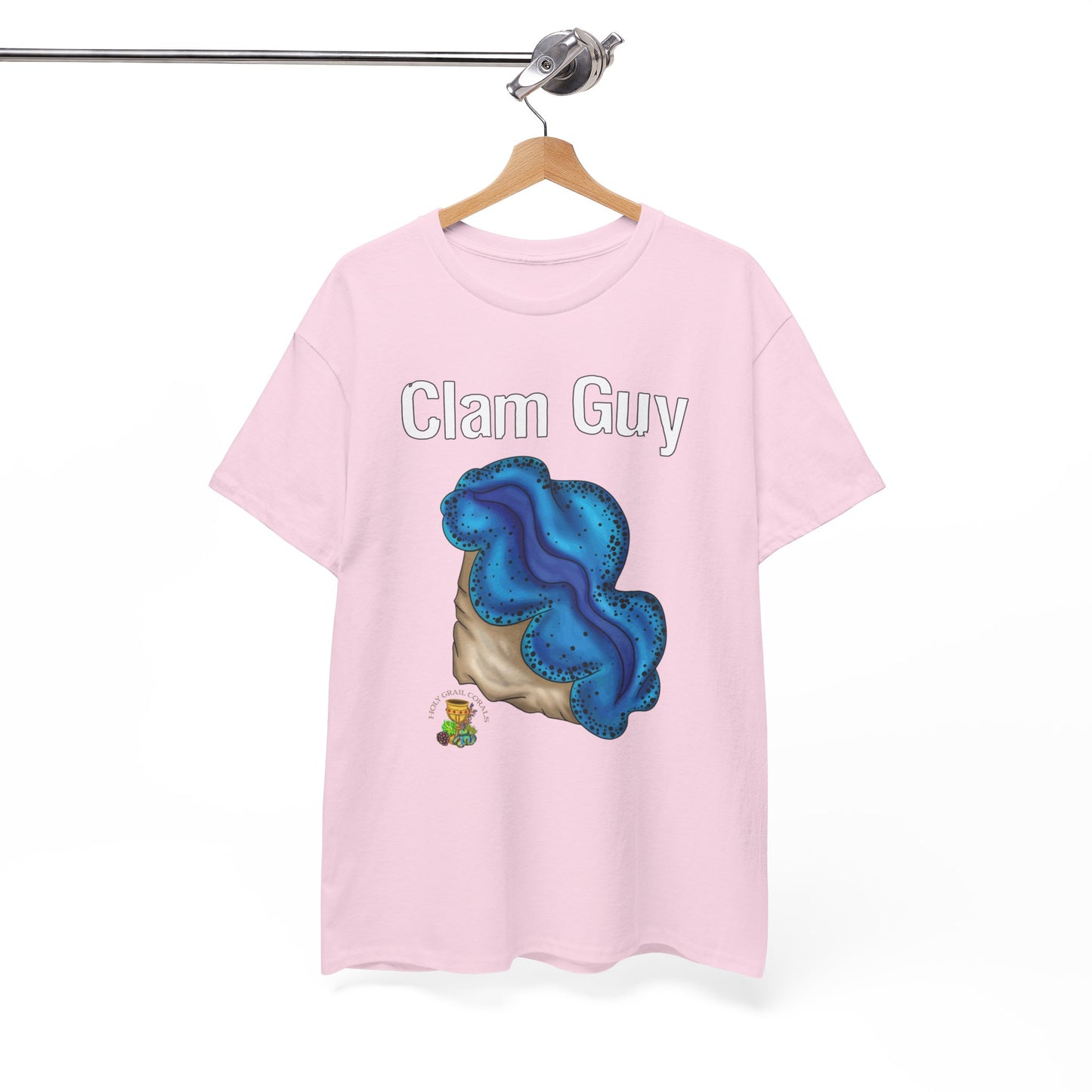 "Clam Guy" Maxima Clam Unisex Heavy Cotton Tee