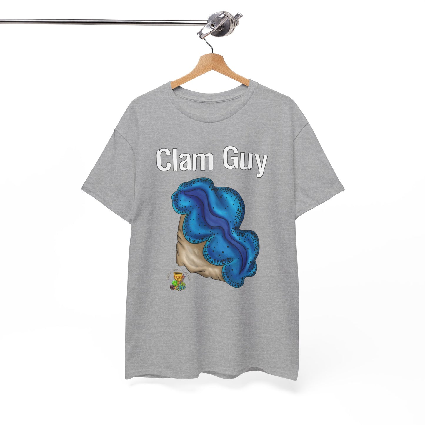 "Clam Guy" Maxima Clam Unisex Heavy Cotton Tee