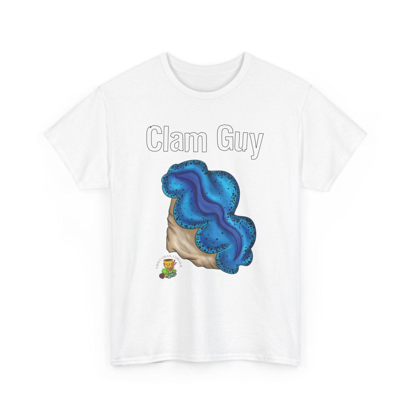 "Clam Guy" Maxima Clam Unisex Heavy Cotton Tee