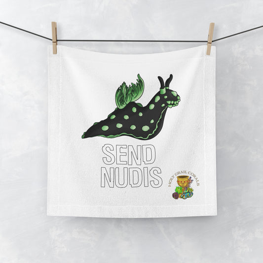"Send Nudis" Nudibranch Aquarium Maintenance Towel