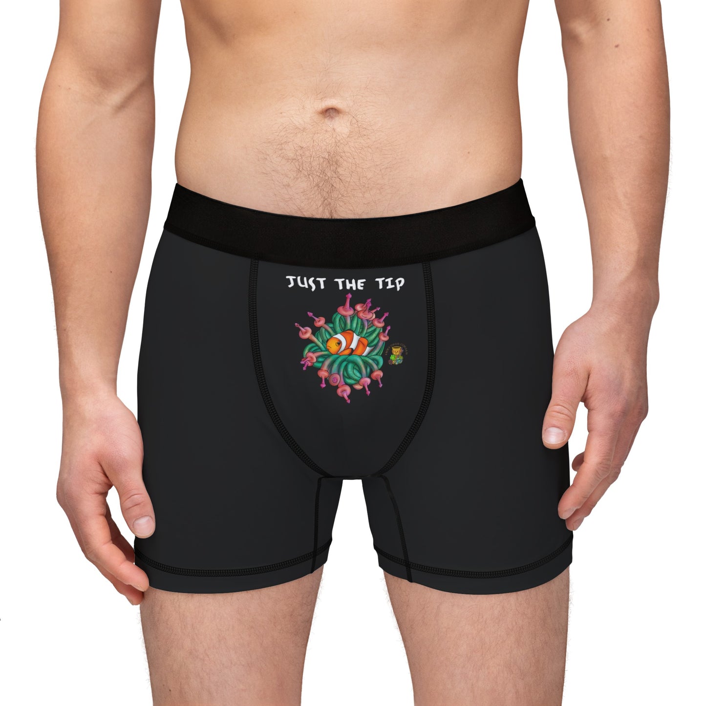"Just The Tip" Bubble Tip Anemone Men's Boxers