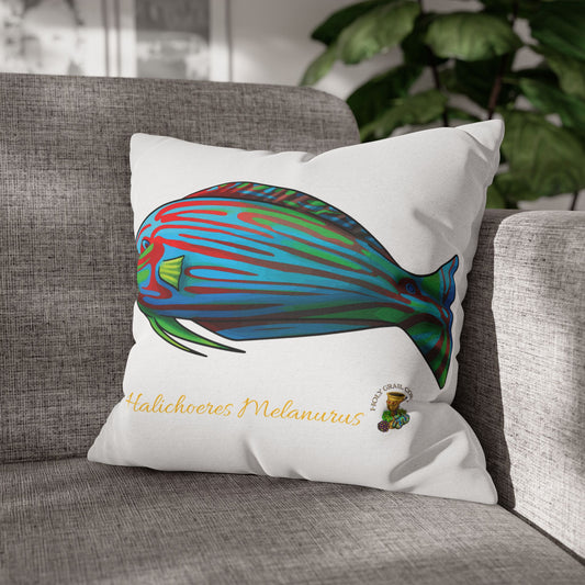 HGC Melanurus Wrasse Square Pillow Cover