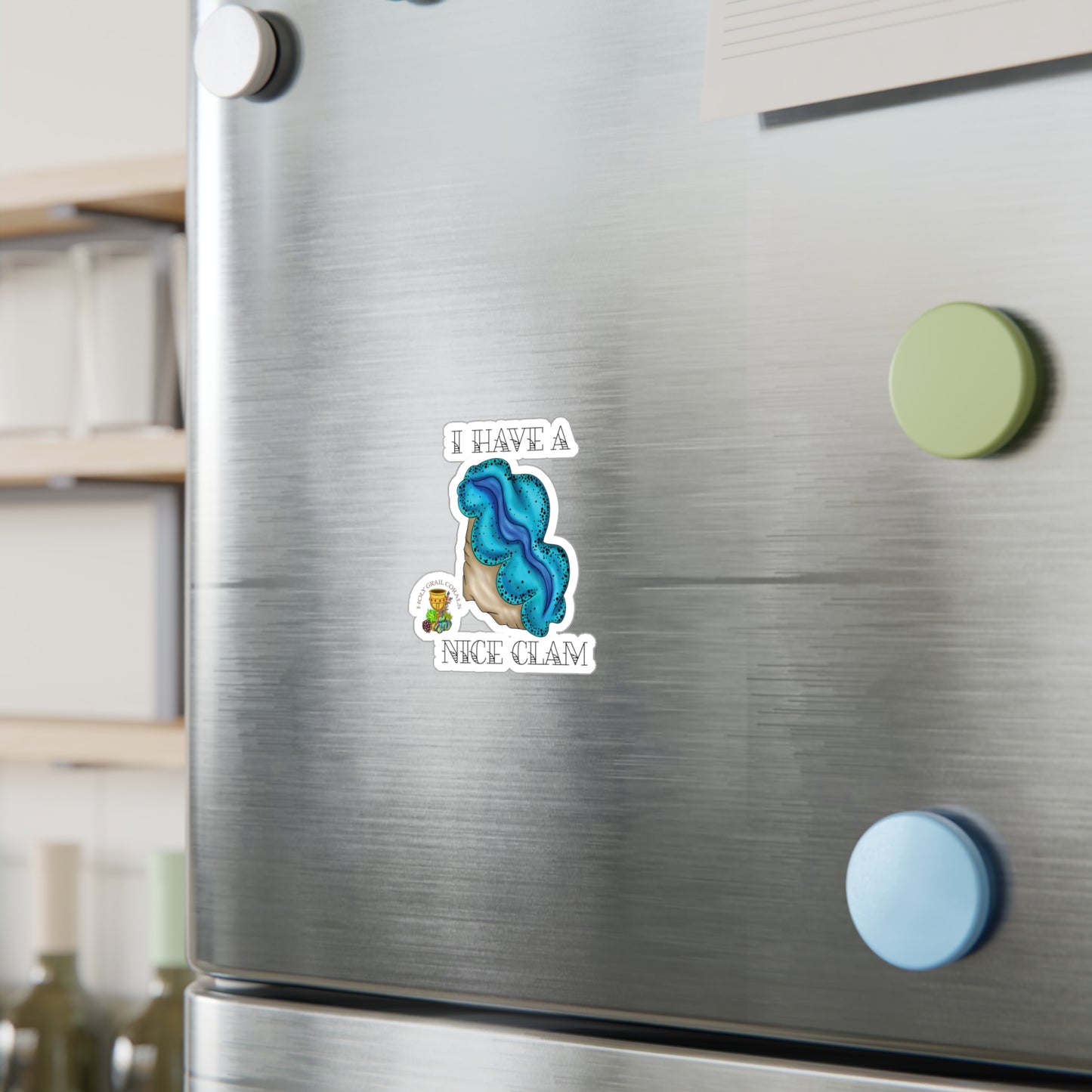 HGC "I Have A Nice Clam" Maxima Clam Vinyl Decals