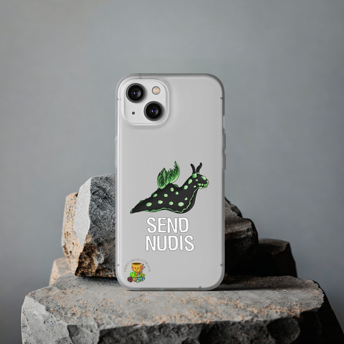 "Send Nudis" Nudibranch Cell Phone Flexi Case