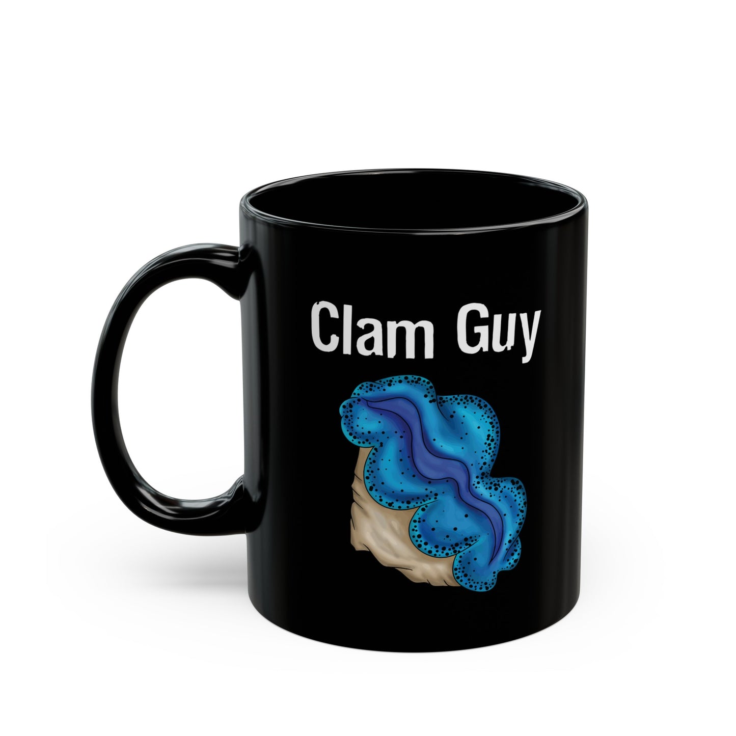 "Clam Guy" Maxima Clam Mug (11oz, 15oz)