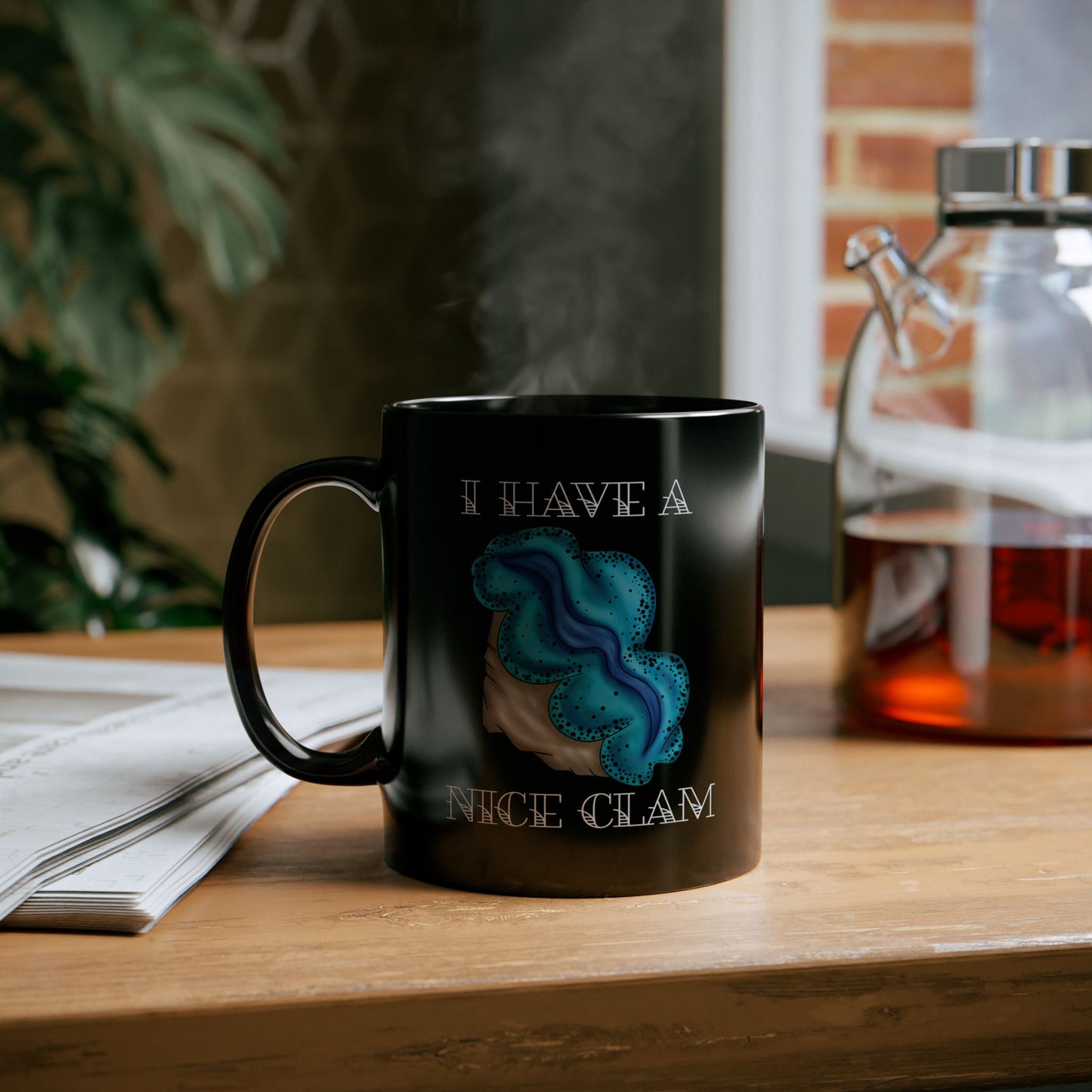 HGC "I Have A Nice Clam" Maxima Clam Mug (11oz, 15oz)