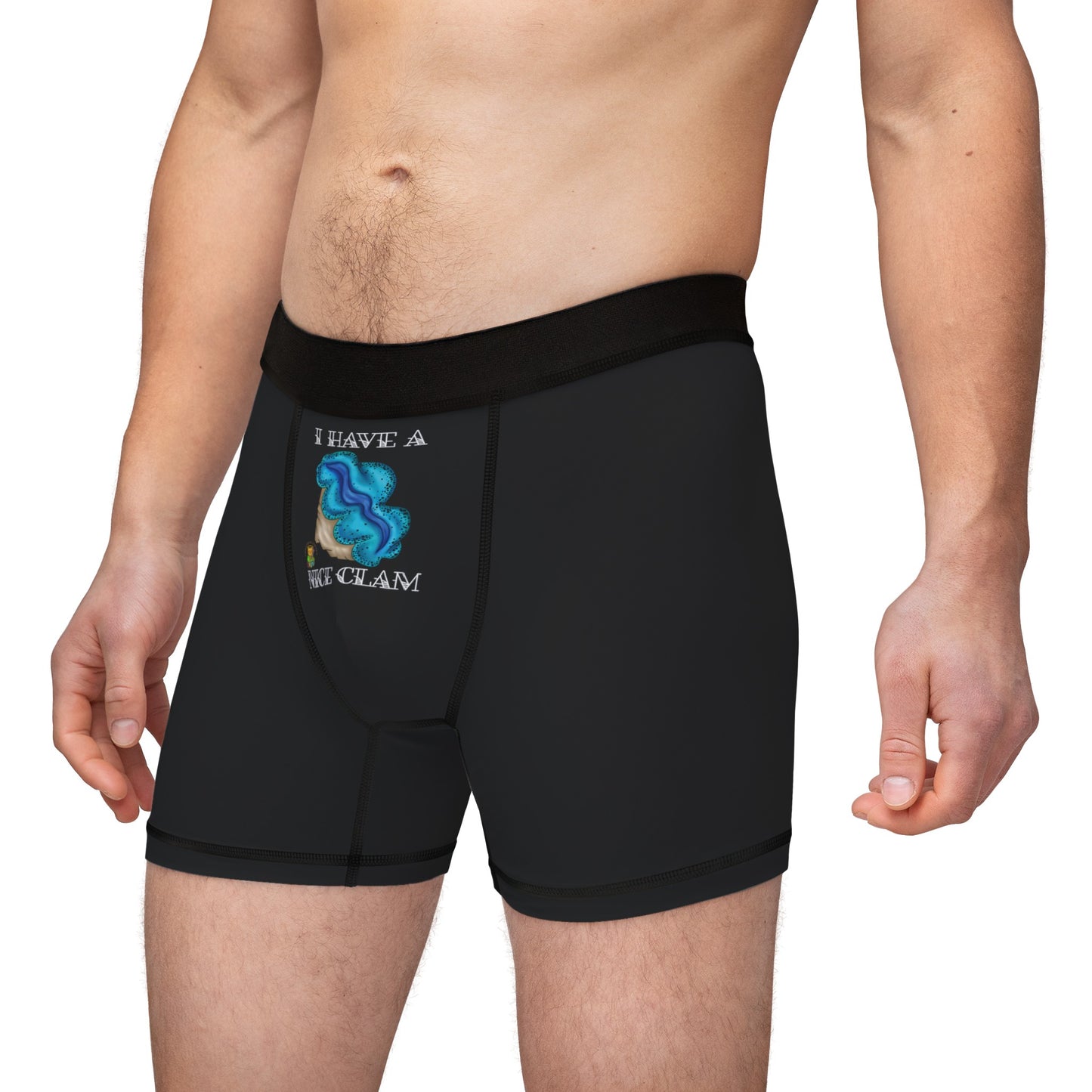 "I Have A Nice Clam" Maxima Clam Men's Boxers