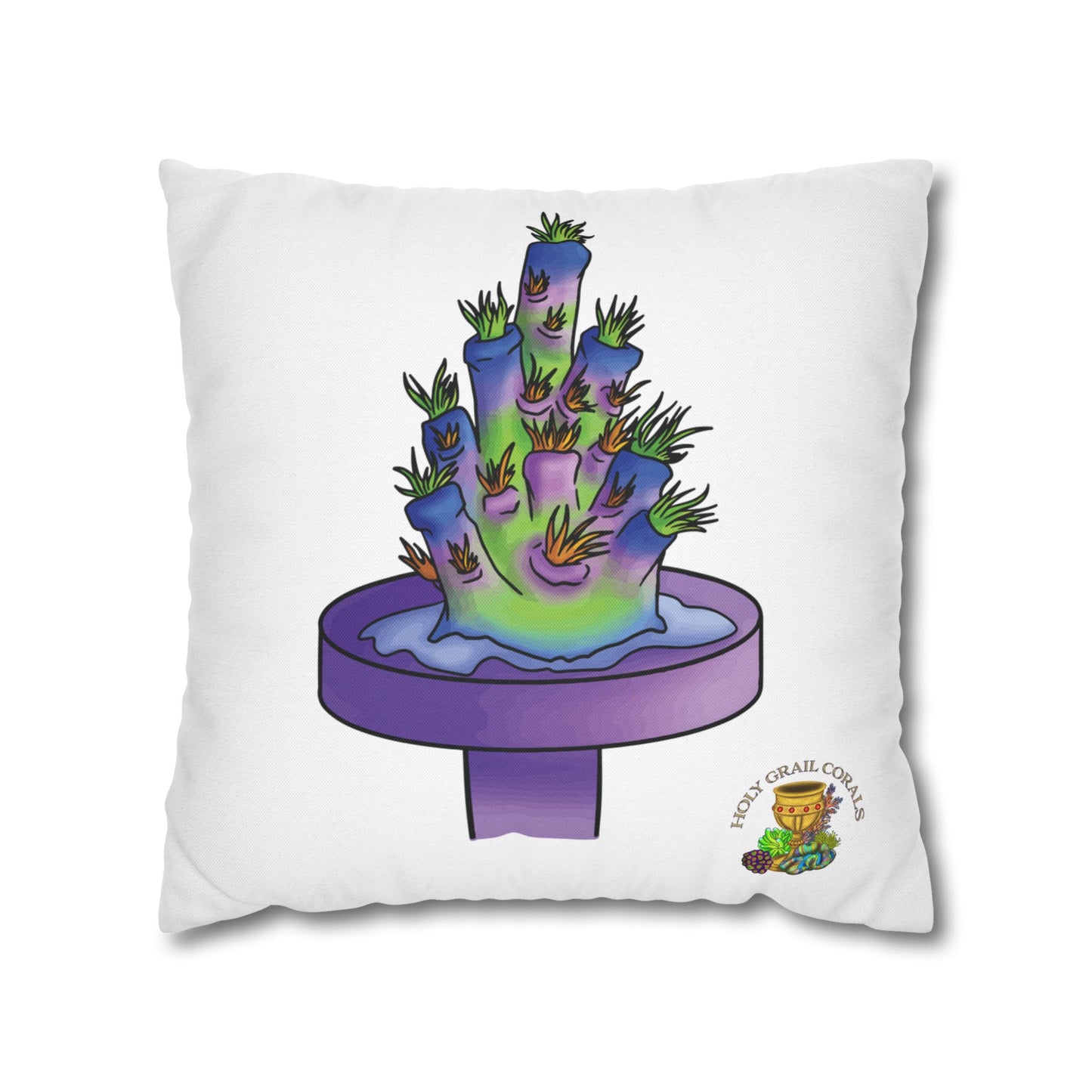 HGC Acropora Frag Square Pillow Cover