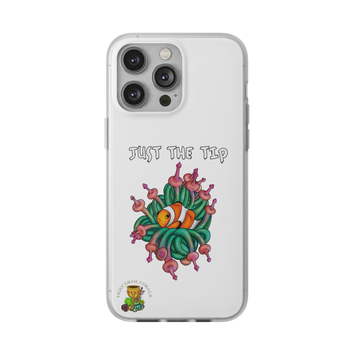 "Just The Tip" Bubble Tip Anemone Cell Phone Flexi Case