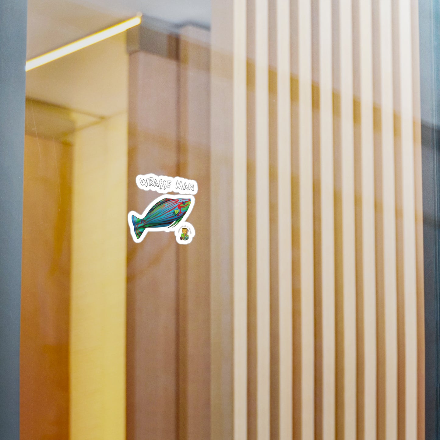HGC "Wrasse Man" Melanurus Wrasse Vinyl Decals