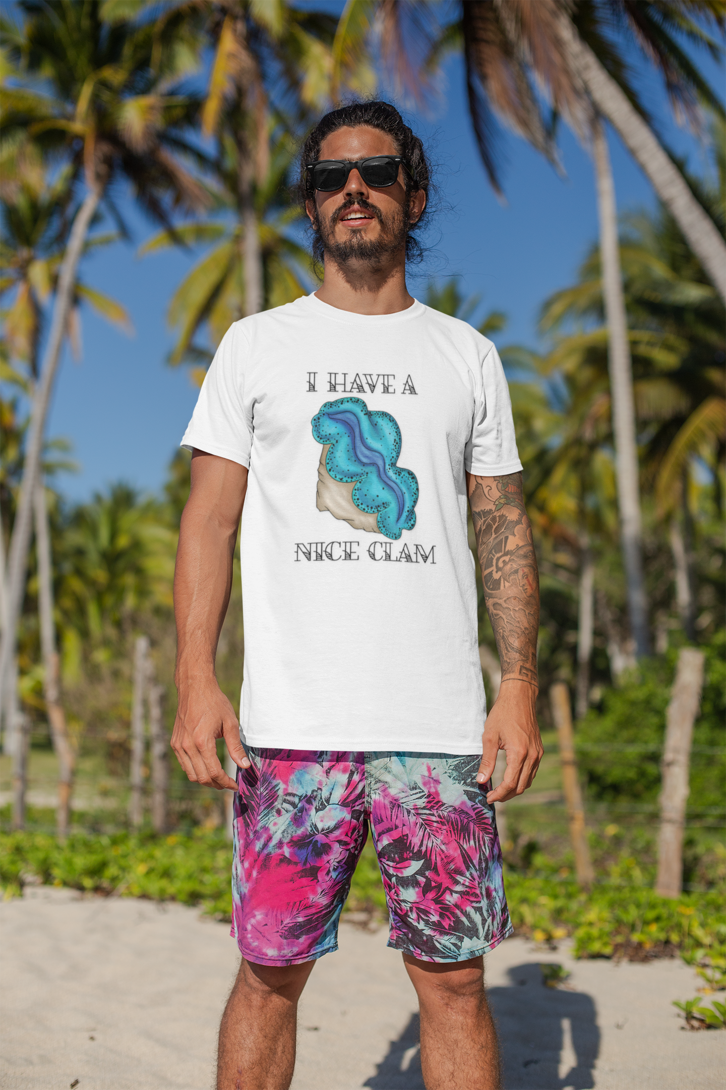 HGC "Nice Clam" Maxima Claim Unisex Heavy Cotton Tee