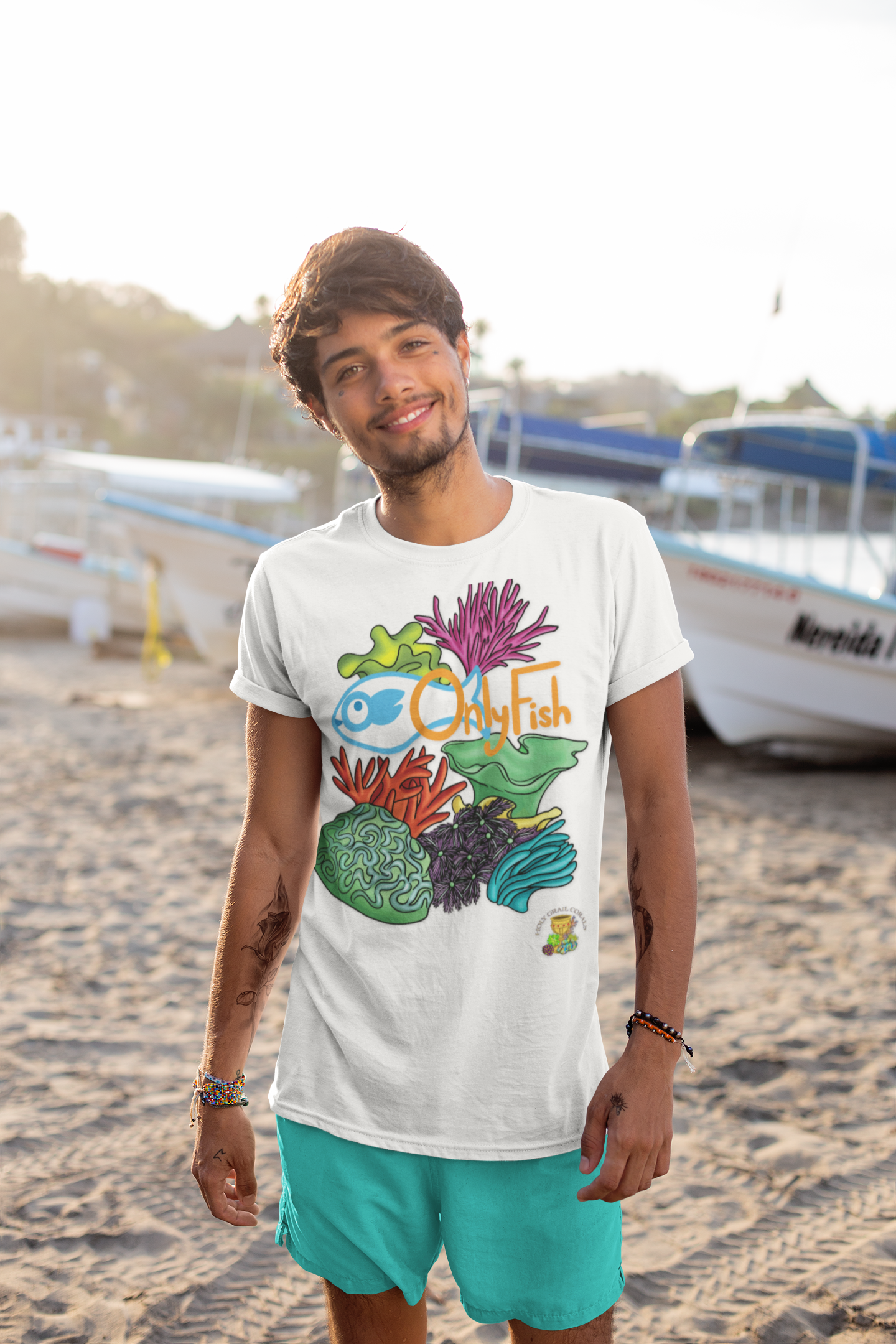 HGC "Only Fish" Unisex Heavy Cotton Tee