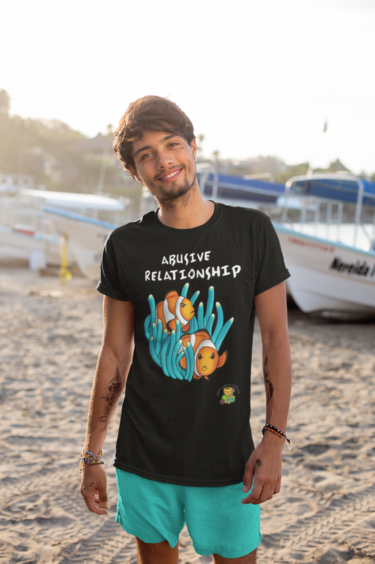 HGC "Abusive Relationship" Clown Fish Pair Unisex Heavy Cotton Tee