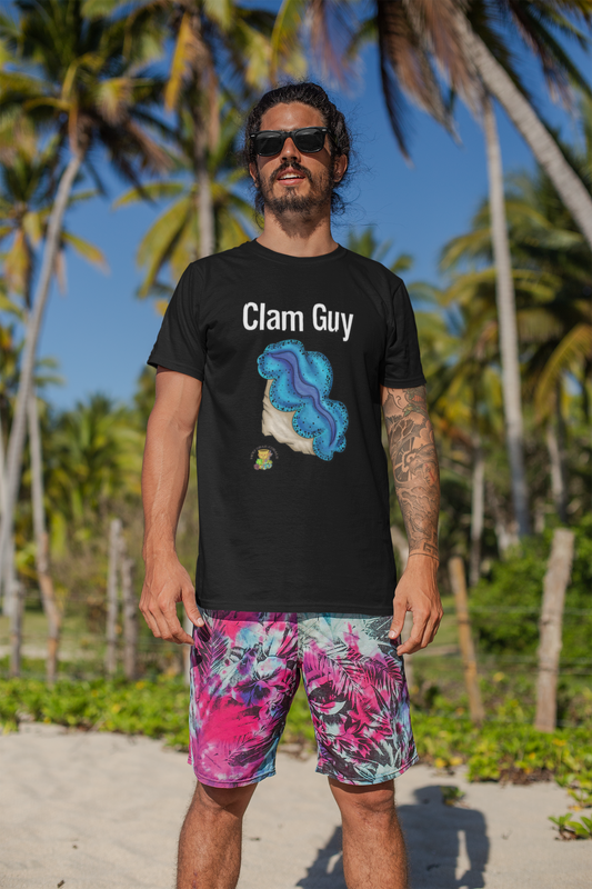 HGC "Clam Guy" Maxima Clam Unisex Heavy Cotton Tee