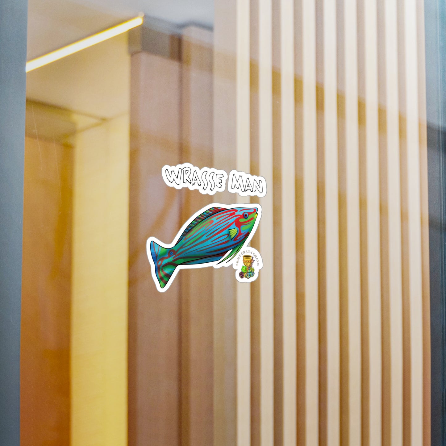 HGC "Wrasse Man" Melanurus Wrasse Vinyl Decals