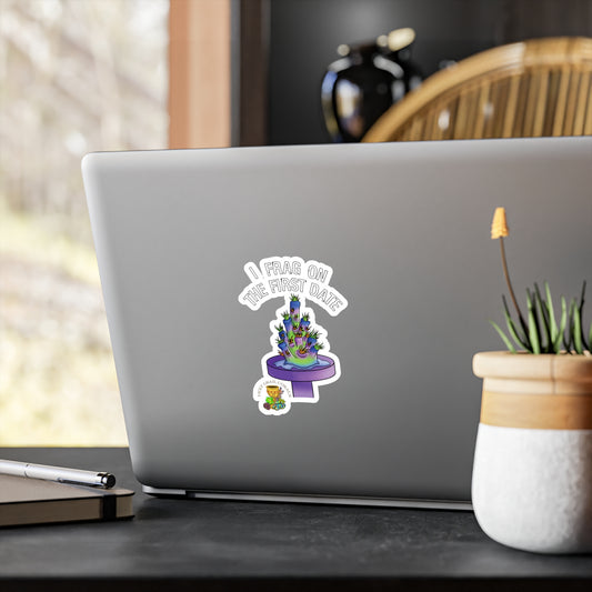 HGC "I Frag On The First Date" Acropora Frag Vinyl Decals