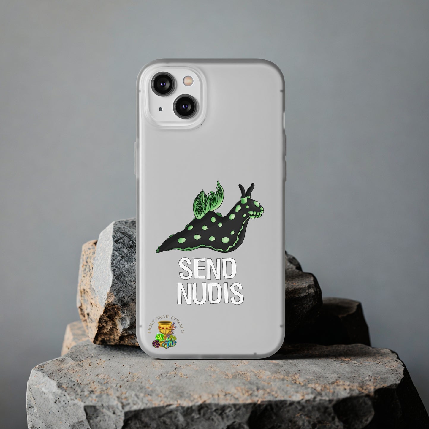 "Send Nudis" Nudibranch Cell Phone Flexi Case