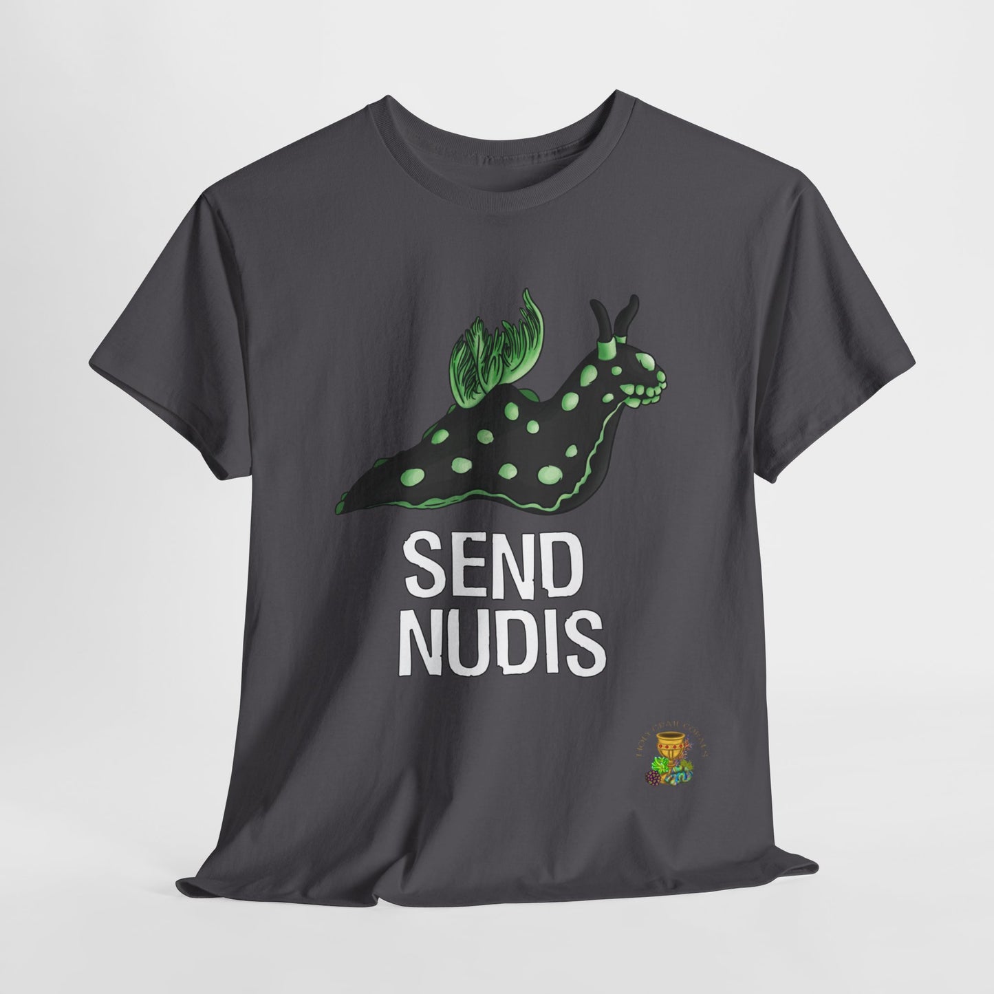 "Send Nudis" Nudibranch Unisex Heavy Cotton Tee