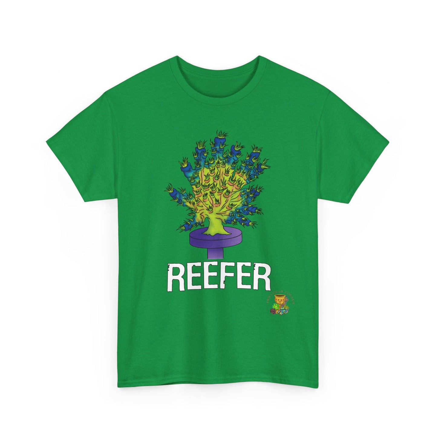 "Reefer" Acropora Colony Unisex Heavy Cotton Tee