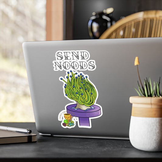 HGC "Send Noods" Torch Coral Vinyl Decals