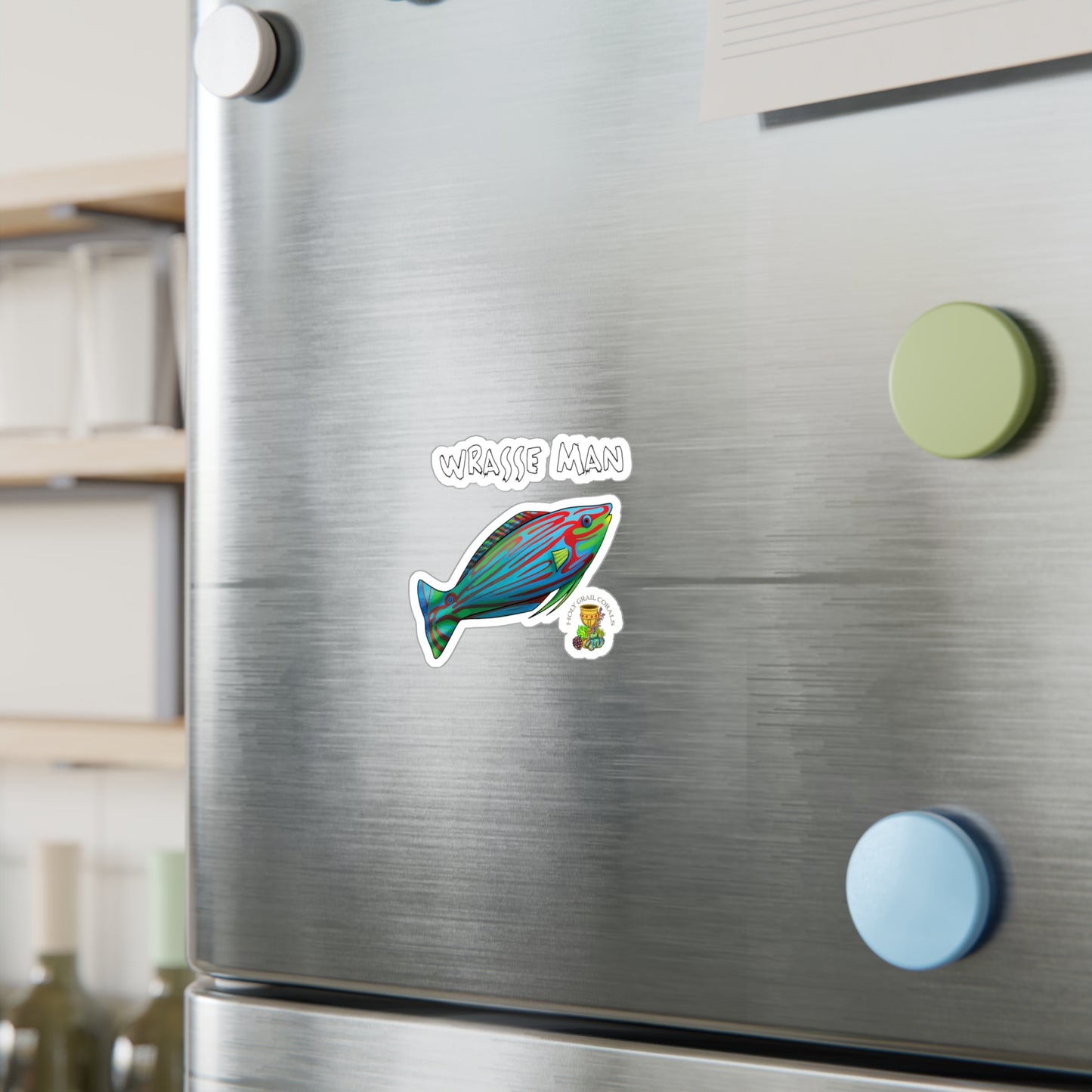 HGC "Wrasse Man" Melanurus Wrasse Vinyl Decals