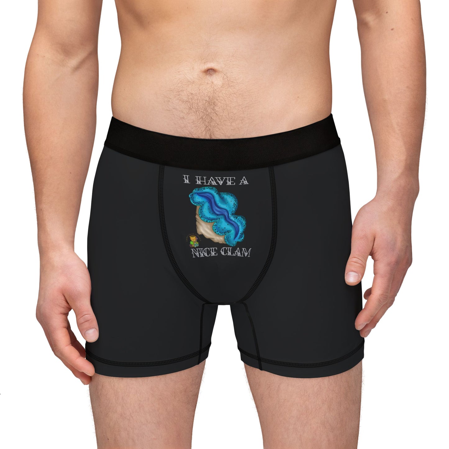 HGC "I Have A Nice Clam" Maxima Clam Men's Boxers