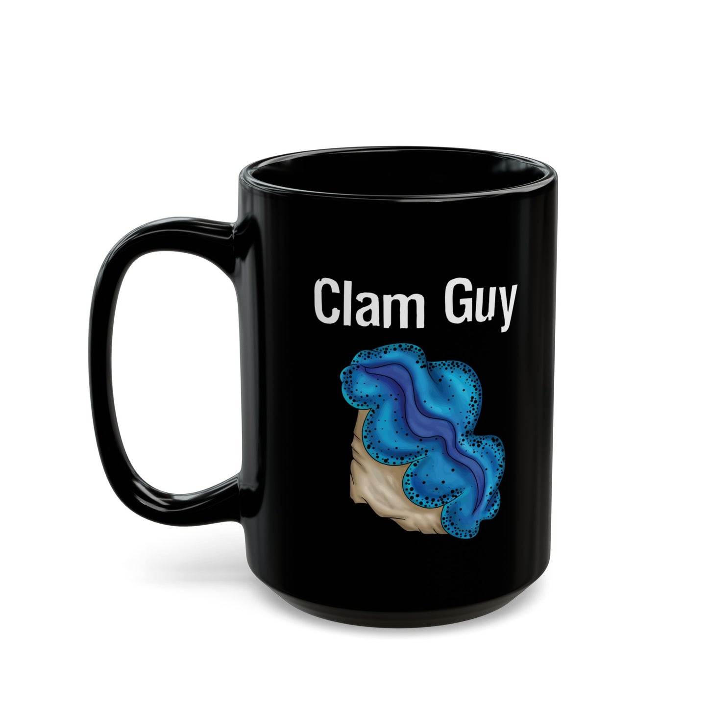 "Clam Guy" Maxima Clam Mug (11oz, 15oz)