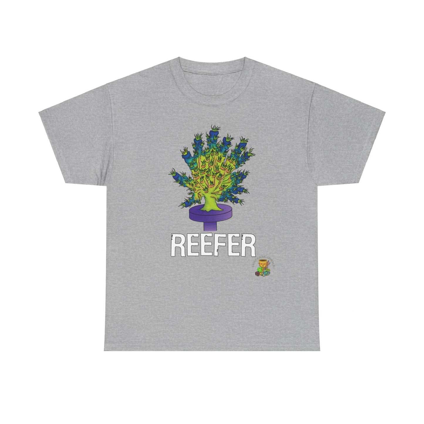 "Reefer" Acropora Colony Unisex Heavy Cotton Tee