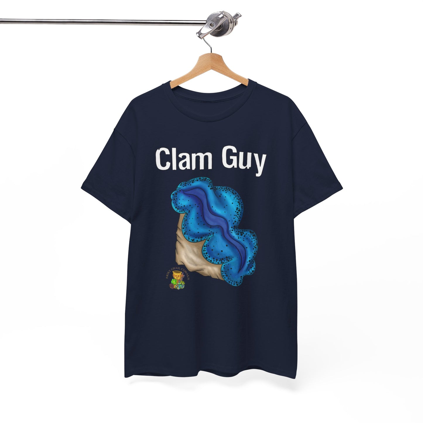 "Clam Guy" Maxima Clam Unisex Heavy Cotton Tee