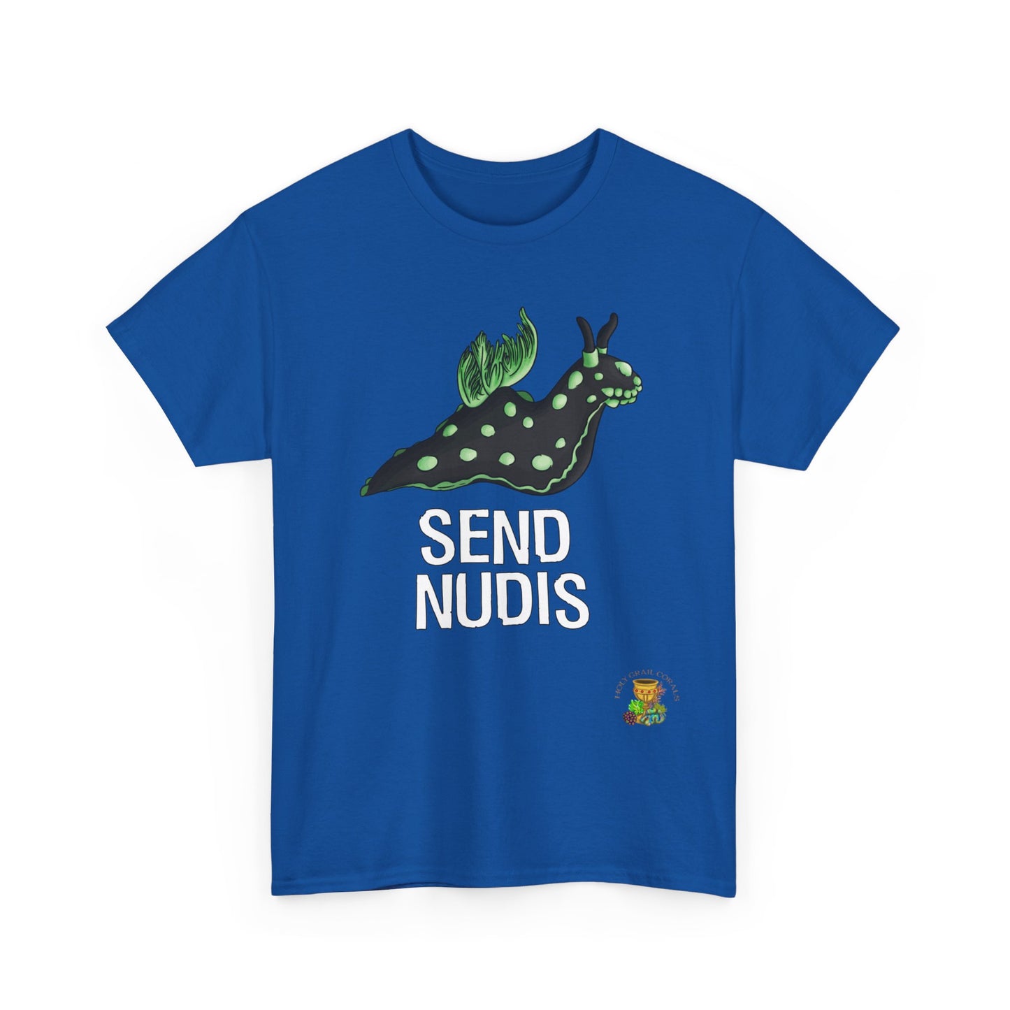 "Send Nudis" Nudibranch Unisex Heavy Cotton Tee